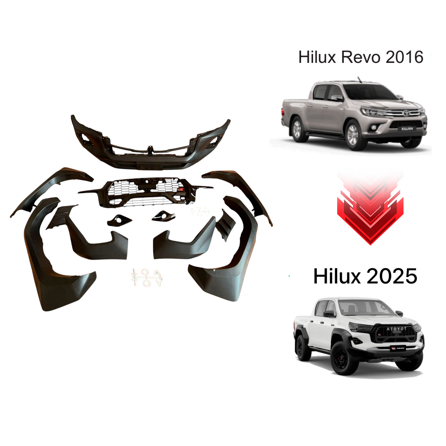 KIT DE CONVERSION REVO 2016 A GR 2025 (COMPLETO)